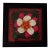 Arkansas Apple Blossom State Flower Fiber Art For Sale