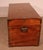 Camphor Wood Marine Chest with Double Locks and Camphor Wood Top, 19th Century For Sale - Image 12 of 16
