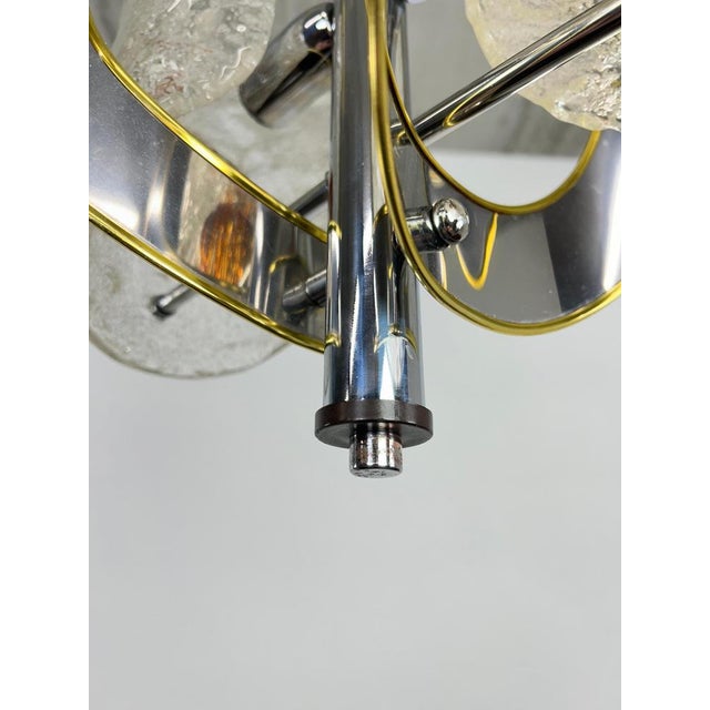 1970s Mid-Century Modern Hanging Lamp attributed to Toni Zuccheri for VeArt, 1970s For Sale - Image 5 of 13