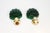 Beautiful and rare set of Italian wall lamps in the shape of shells. Both in very good, almost new condition with renewed...