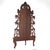 Antique Rococo Revival Carved Walnut Rouge Marble Top Pier Mirror C1890 For Sale - Image 18 of 18
