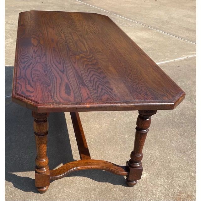 French Country Dining Table - Seats 8 For Sale In Dallas - Image 6 of 12