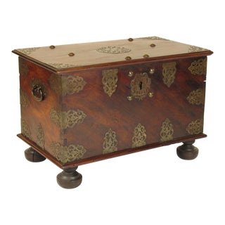 17th Century Dutch Baroque Chest For Sale