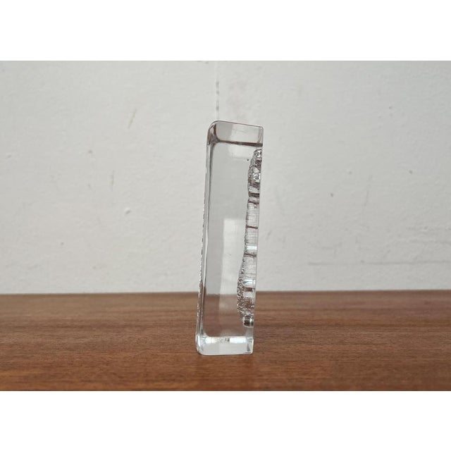 Vintage Scandinavian Art Glass Paper Weight For Sale - Image 14 of 16