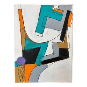 David Mac Innes Painting on Canvas 2014 Abstract Geometric Original