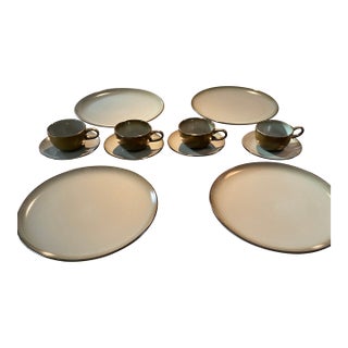 1960 Heath Lunch Place Settings For Sale