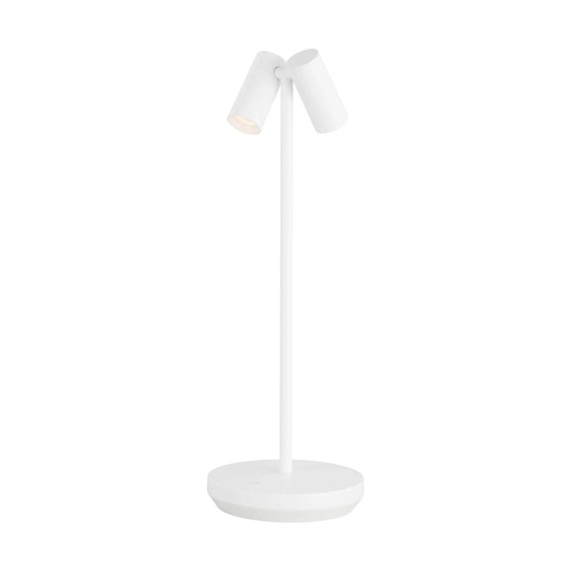 The Doppia Rechargeable Table Lamp by Sean Lavin is the perfect combination of style and craftsmanship. The modern...