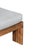 Gray Paradiso Outdoor Teak Chaise - Gray Fabric For Sale - Image 8 of 9
