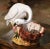 Mid-Century Italian Majolica Swan Cachepot Planter With Barbotine Decor For Sale - Image 4 of 10