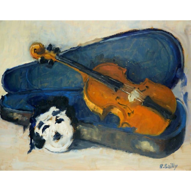 Raymond Bailly, Violin in Case For Sale