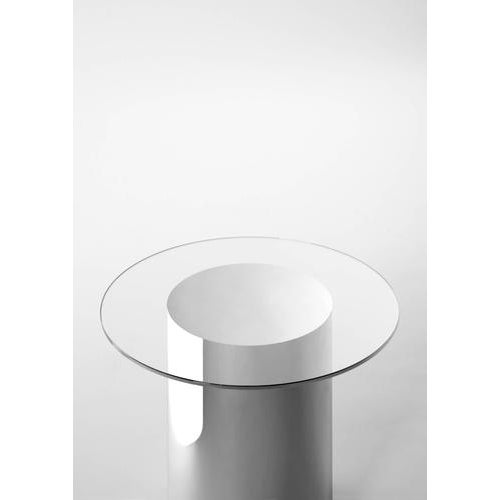 Contemporary Glass 2001 Side Tables from Ramon Úbeda and Otto Canalda, Set of 2 For Sale - Image 3 of 11
