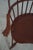 Wood Set of 6 Dr Dimes Sack Back Windsor Dining Armchairs For Sale - Image 7 of 18