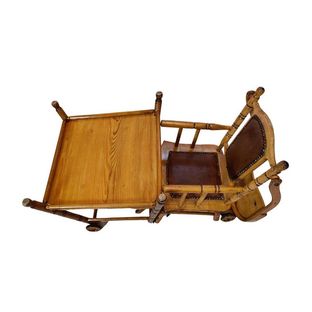 Art Nouveau Folding Children's Chair, 1890s For Sale - Image 6 of 9