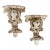 Pair of English Ceramic Bird Wall Brackets 19th Century For Sale