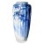 Large Japanese Blue and White Vase by Mazuku Kozan Meiji Period For Sale - Image 11 of 11