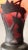 Raspberry Red Daum Nancy, Wonderful Poppy Vase. Circa 1900 For Sale - Image 8 of 15