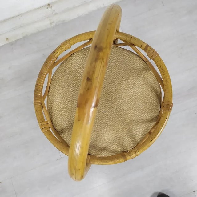 Vintage Rattan Bar Service, 1950s For Sale - Image 6 of 11