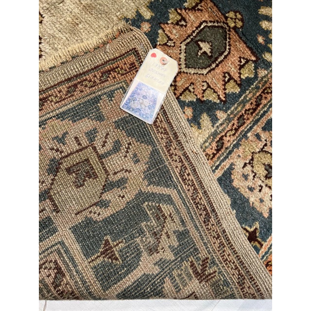 Tribal 1900s Mid-19th Century Tribal Turkish Oushak Rug 10'0'' X 6'10'' For Sale - Image 3 of 5