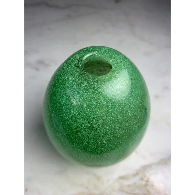 Carlo Scarpa Sommerso a Bollicine Vase by Venini Murano Italy, C. 1934-36 Model No. 3596 For Sale In Los Angeles - Image 6 of 13