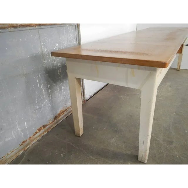 Wood Textile Industry Work Table For Sale - Image 7 of 11