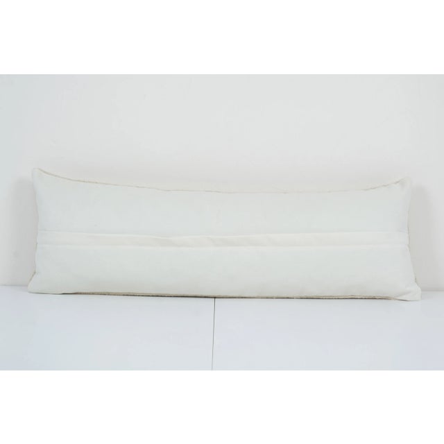 Striped Turkish Kilim Pillow Cover For Sale - Image 4 of 4