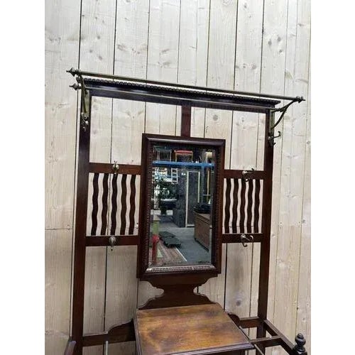English Wardrobe in Mahogany For Sale - Image 6 of 8