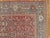 Antique Persian Sultanabad Carpet, Handmade Oriental Rug, Light Blue, Red, Green For Sale - Image 4 of 4