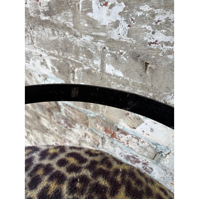 Black 1940s Black Iron Barstools - Set of 3 For Sale - Image 8 of 15