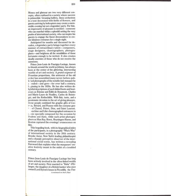 FAUCIGNY-LUCINGE, Jean-Louis Introduction by Mrs. Vincent Astor [128] pp. The Vendome Press 1987 14" x 10 3/4" A classic...