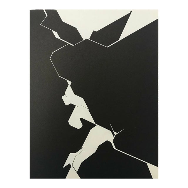 Pablo Palazuelo Lithograph Dm02207 Derriere Le Miroir 1974 For Sale