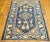 Antique Chinese - Peking Rug, size: 3'2" x 4'8". Rectangle Knotted 1890s Antique Chinese Peking Small Scatter Size Wool...