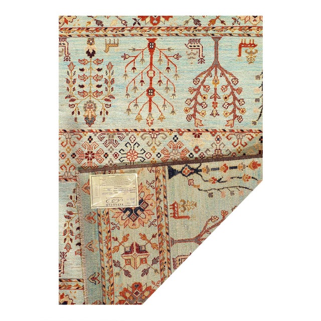 Traditional Pasargad DC Fine Khorjin Hand Hand Tribal Rug For Sale - Image 3 of 3