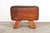 Vintage Leather Gymnastic Stool, 1930s For Sale - Image 4 of 7