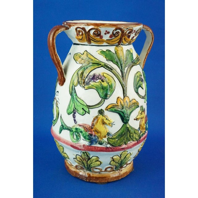 20th Century Ceramic Vase by the Civita Castellana Factory, Italy, 1920s For Sale - Image 11 of 18