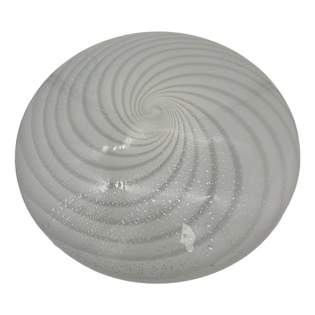 Vintage Murano Glass Ceiling Light attributed to F3, Italy, 1970s For Sale