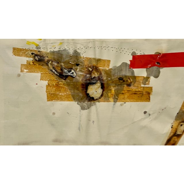 Marty Greenbaum, Pop Art Brut Collage Mixed Media Print, Painting, Burning, Tape, Marty Greenbaum For Sale - Image 14 of 15