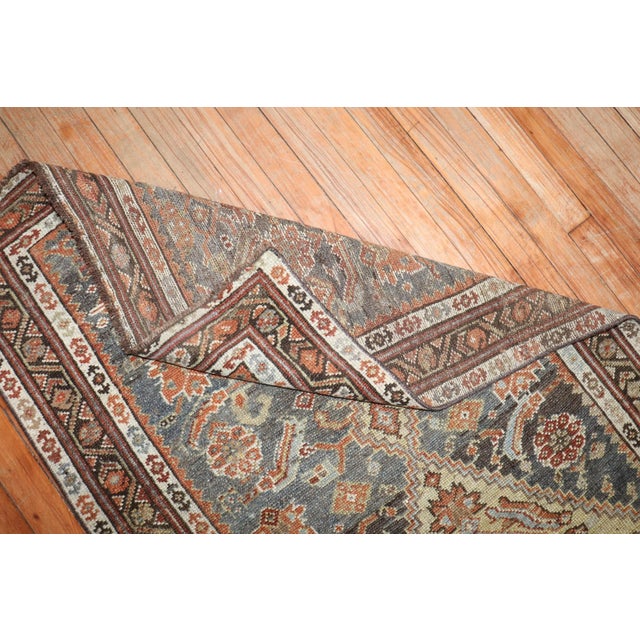 Kurdish Antique Persian Medallion Runner - 2'10" x 8' For Sale In New York - Image 6 of 10