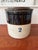 Antique Two-Tone Stoneware 2-Gallon Crock With Original Matching Lid – Cobalt "2" Salt Glaze Storage Jar For Sale - Image 16 of 18