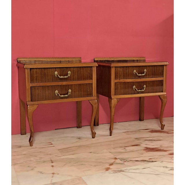 Vintage Bedside Tables, 1960s, Set of 2 For Sale - Image 3 of 11