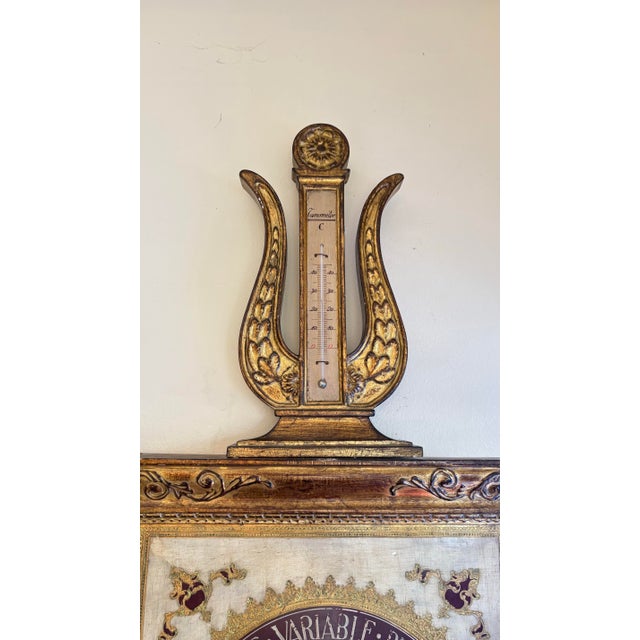 Late 19th Century Italian Mercury Barometer For Sale - Image 4 of 10