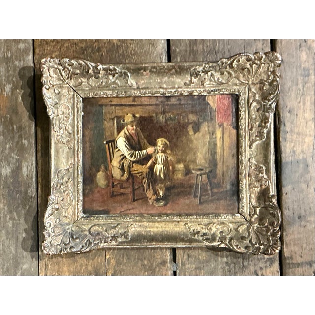 Vintage Original Oil on Canvas For Sale - Image 10 of 12