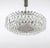 Large Austrian Nickel Chandelier with Diamond-Shaped Crystals from Bakalowits & Söhne, 1960s For Sale - Image 9 of 11