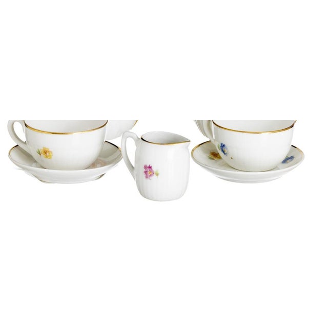 Miniature Tea Set in Porcelain from Vista Alegre, Set of 5 For Sale - Image 6 of 8