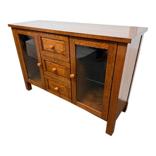 Steve Silver Company Craftsman Sideboard For Sale