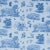Sample - Schumacher x Victor Glemaud Toussaint Toile Fabric in Blue & Sky For Sale