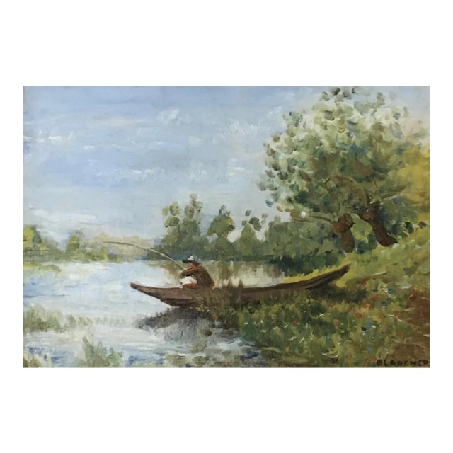 Alexandre Blanchet, Paysage animé, 1949 For Sale