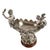 Antique Silver Plate Figural Liberty & Cherub Centerpiece Bowl on Marble Base, Circa 1890 For Sale In Greensboro - Image 6 of 11