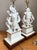 Late 20th Century Vintage Italian Glazed Ceramic Monkey Musician Lamps - A Pair For Sale - Image 5 of 12