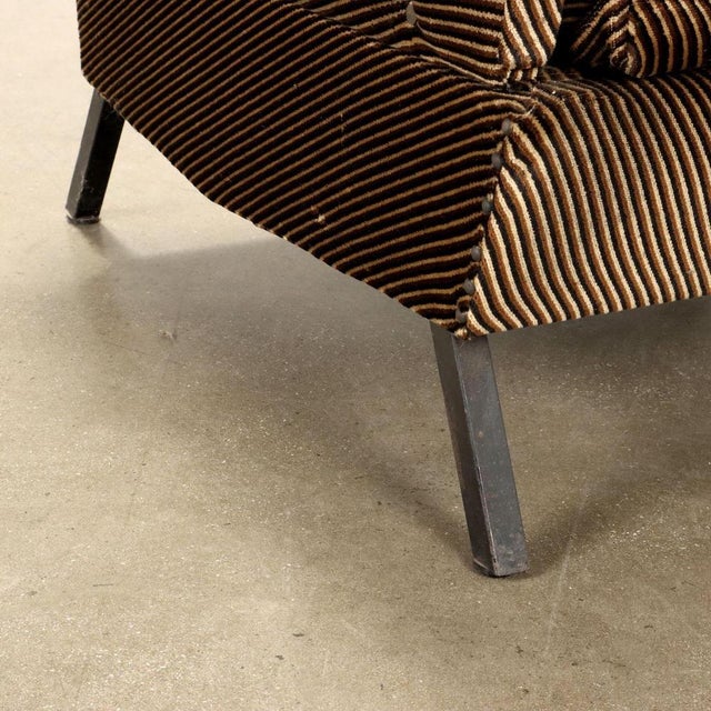 Vintage Armchairs in Velvet Foam, Italy, 1970s For Sale - Image 10 of 12