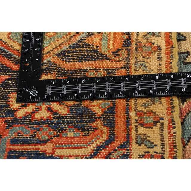 Late 19th Century Antique Persian Serapi Rug - 08'11 X 12'04 For Sale In Dallas - Image 6 of 9